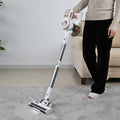 Cordless Vacuum Cleaner with 15 kPa Suction Power, High-Performance Handheld Vacuum